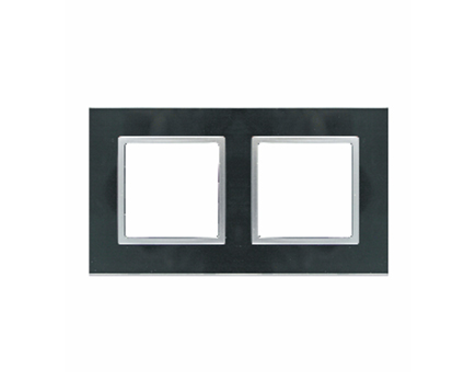 S81 2 товчлуурт шилэн хүрээ хар